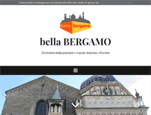 Tablet Screenshot of bellabergamo.com
